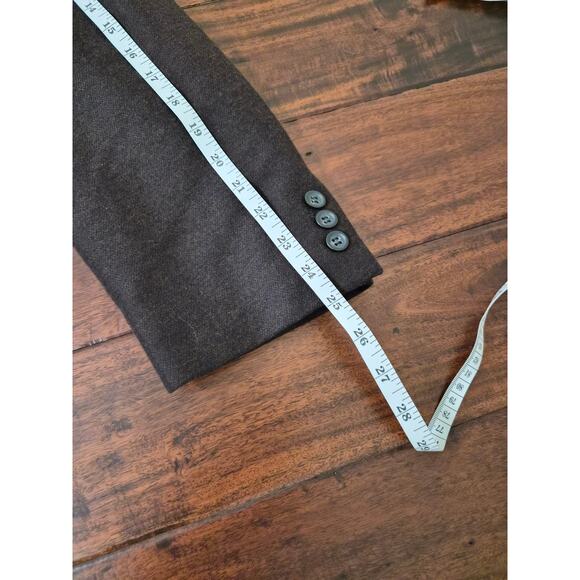 Ermenegildo Zegna blazer wool cashmere mens size 42 US and 52 Italy. - Picture 7 of 8